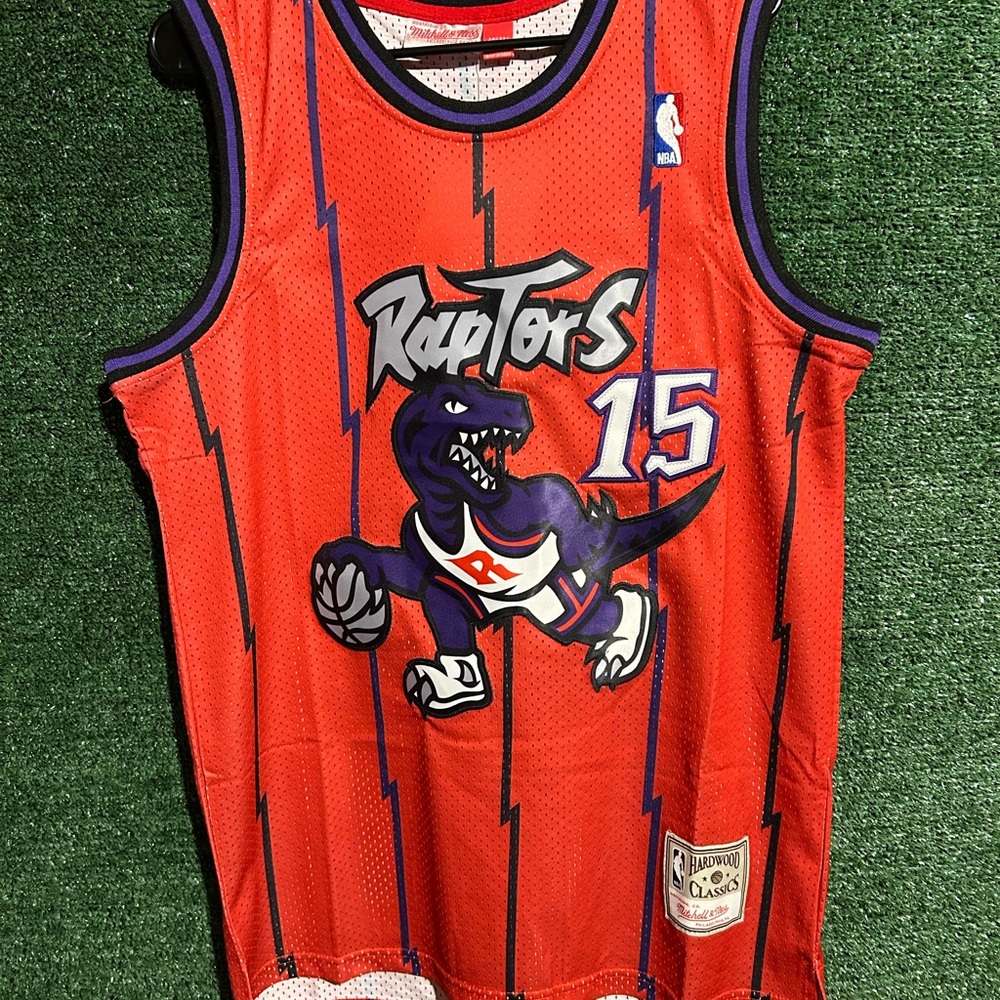 Vince Carter Raptors Jersey | Red & Purple | Vintage Style | Men’s | New